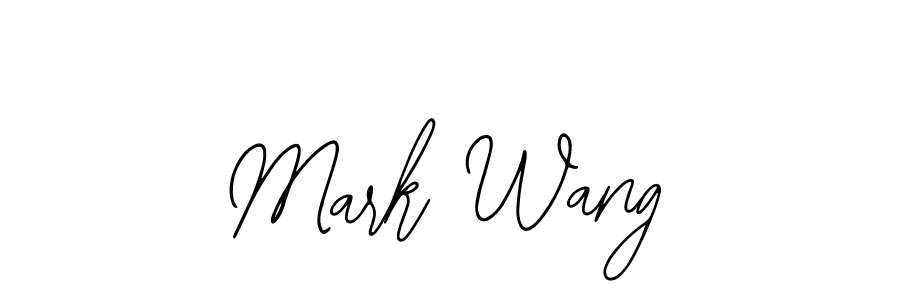 How to make Mark Wang signature? Bearetta-2O07w is a professional autograph style. Create handwritten signature for Mark Wang name. Mark Wang signature style 12 images and pictures png