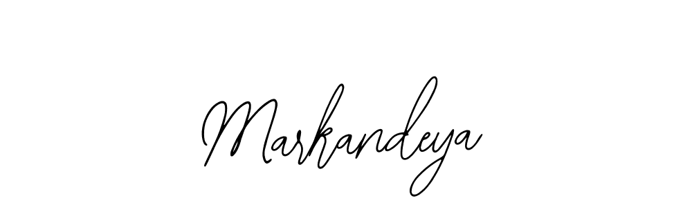 Design your own signature with our free online signature maker. With this signature software, you can create a handwritten (Bearetta-2O07w) signature for name Markandeya. Markandeya signature style 12 images and pictures png