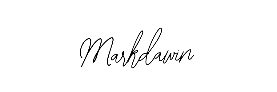 Markdawin stylish signature style. Best Handwritten Sign (Bearetta-2O07w) for my name. Handwritten Signature Collection Ideas for my name Markdawin. Markdawin signature style 12 images and pictures png