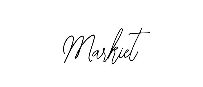 Make a beautiful signature design for name Markiet. With this signature (Bearetta-2O07w) style, you can create a handwritten signature for free. Markiet signature style 12 images and pictures png