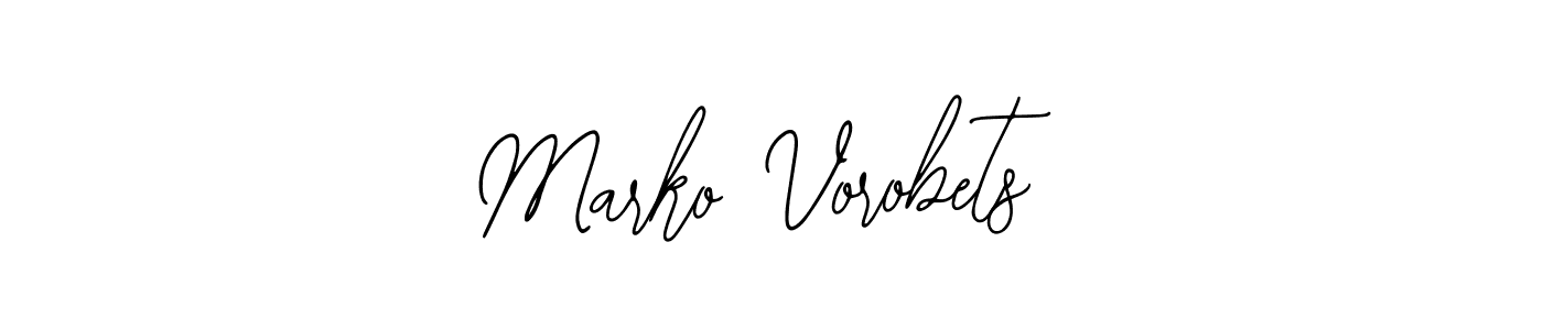 How to Draw Marko Vorobets signature style? Bearetta-2O07w is a latest design signature styles for name Marko Vorobets. Marko Vorobets signature style 12 images and pictures png