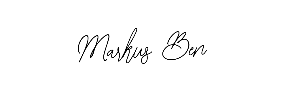 Bearetta-2O07w is a professional signature style that is perfect for those who want to add a touch of class to their signature. It is also a great choice for those who want to make their signature more unique. Get Markus Ben name to fancy signature for free. Markus Ben signature style 12 images and pictures png