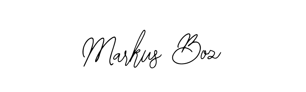 Similarly Bearetta-2O07w is the best handwritten signature design. Signature creator online .You can use it as an online autograph creator for name Markus Boz. Markus Boz signature style 12 images and pictures png