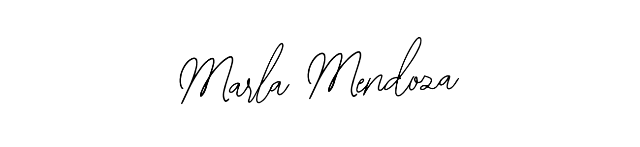 Make a beautiful signature design for name Marla Mendoza. Use this online signature maker to create a handwritten signature for free. Marla Mendoza signature style 12 images and pictures png