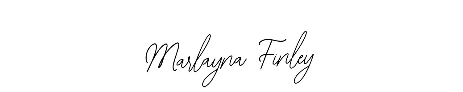 Similarly Bearetta-2O07w is the best handwritten signature design. Signature creator online .You can use it as an online autograph creator for name Marlayna Finley. Marlayna Finley signature style 12 images and pictures png