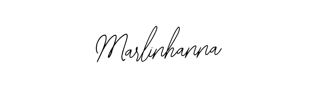 if you are searching for the best signature style for your name Marlinhanna. so please give up your signature search. here we have designed multiple signature styles  using Bearetta-2O07w. Marlinhanna signature style 12 images and pictures png