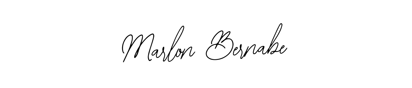 Also we have Marlon Bernabe name is the best signature style. Create professional handwritten signature collection using Bearetta-2O07w autograph style. Marlon Bernabe signature style 12 images and pictures png
