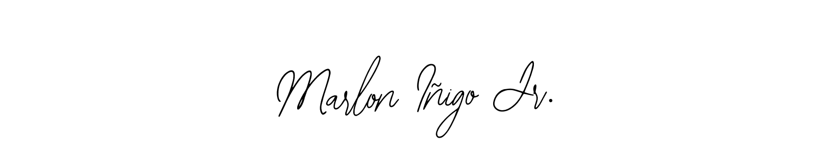 See photos of Marlon Iñigo Jr. official signature by Spectra . Check more albums & portfolios. Read reviews & check more about Bearetta-2O07w font. Marlon Iñigo Jr. signature style 12 images and pictures png