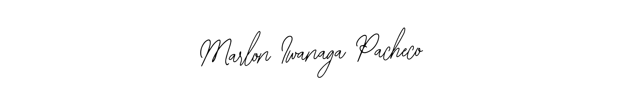 Also we have Marlon Iwanaga Pacheco name is the best signature style. Create professional handwritten signature collection using Bearetta-2O07w autograph style. Marlon Iwanaga Pacheco signature style 12 images and pictures png