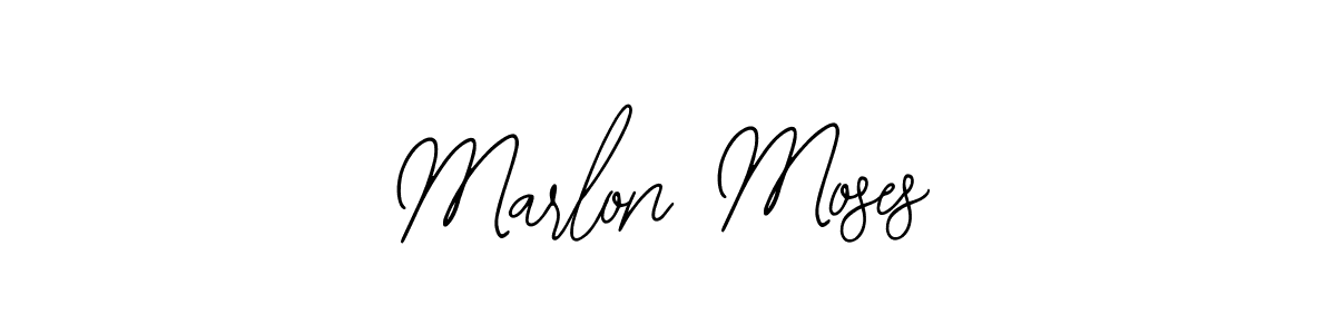 Similarly Bearetta-2O07w is the best handwritten signature design. Signature creator online .You can use it as an online autograph creator for name Marlon Moses. Marlon Moses signature style 12 images and pictures png