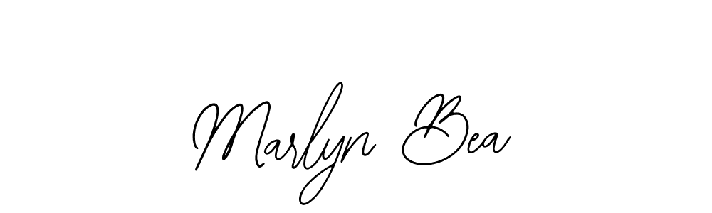 This is the best signature style for the Marlyn Bea name. Also you like these signature font (Bearetta-2O07w). Mix name signature. Marlyn Bea signature style 12 images and pictures png