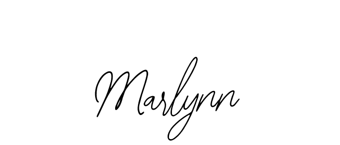 Design your own signature with our free online signature maker. With this signature software, you can create a handwritten (Bearetta-2O07w) signature for name Marlynn. Marlynn signature style 12 images and pictures png
