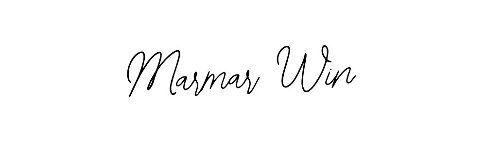 Marmar Win stylish signature style. Best Handwritten Sign (Bearetta-2O07w) for my name. Handwritten Signature Collection Ideas for my name Marmar Win. Marmar Win signature style 12 images and pictures png