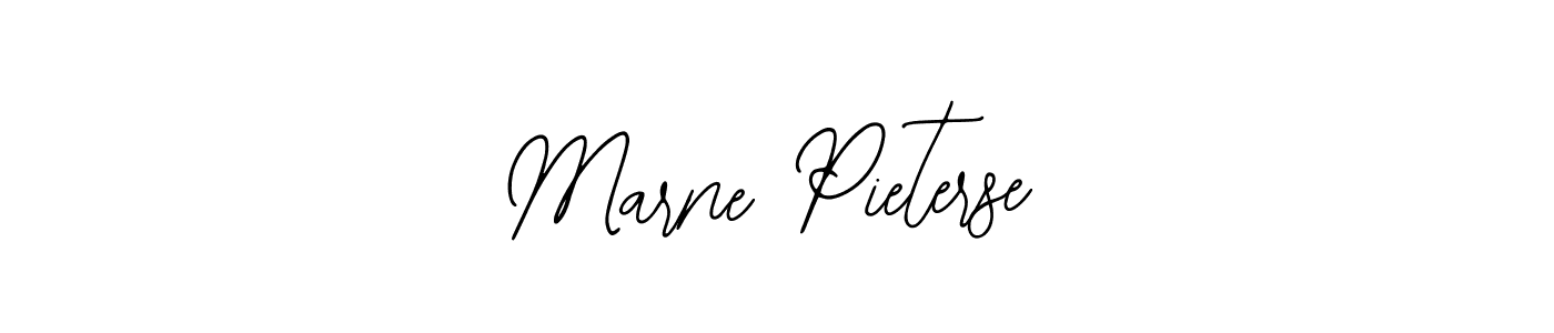 How to Draw Marne Pieterse signature style? Bearetta-2O07w is a latest design signature styles for name Marne Pieterse. Marne Pieterse signature style 12 images and pictures png