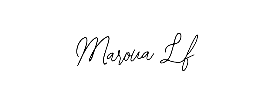 Also we have Maroua Lf name is the best signature style. Create professional handwritten signature collection using Bearetta-2O07w autograph style. Maroua Lf signature style 12 images and pictures png