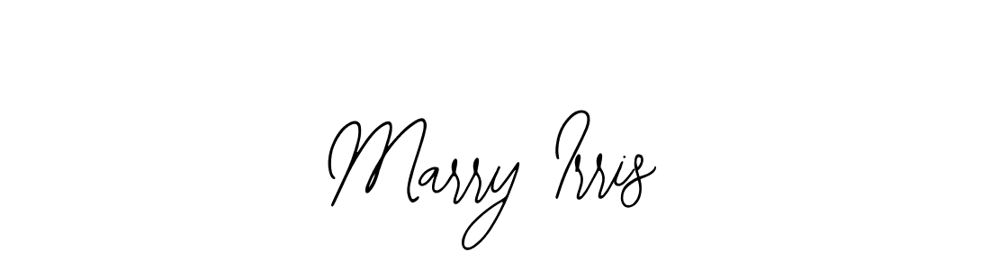 Similarly Bearetta-2O07w is the best handwritten signature design. Signature creator online .You can use it as an online autograph creator for name Marry Irris. Marry Irris signature style 12 images and pictures png
