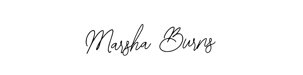 The best way (Bearetta-2O07w) to make a short signature is to pick only two or three words in your name. The name Marsha Burns include a total of six letters. For converting this name. Marsha Burns signature style 12 images and pictures png