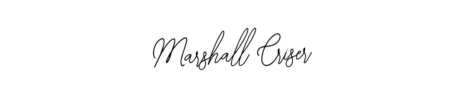 Similarly Bearetta-2O07w is the best handwritten signature design. Signature creator online .You can use it as an online autograph creator for name Marshall Criser. Marshall Criser signature style 12 images and pictures png