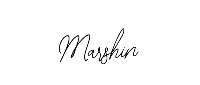 You should practise on your own different ways (Bearetta-2O07w) to write your name (Marshin) in signature. don't let someone else do it for you. Marshin signature style 12 images and pictures png