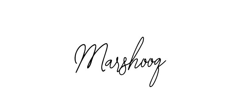 You should practise on your own different ways (Bearetta-2O07w) to write your name (Marshooq) in signature. don't let someone else do it for you. Marshooq signature style 12 images and pictures png