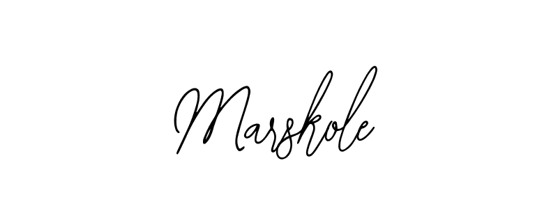 It looks lik you need a new signature style for name Marskole. Design unique handwritten (Bearetta-2O07w) signature with our free signature maker in just a few clicks. Marskole signature style 12 images and pictures png