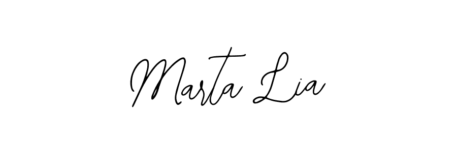 Make a beautiful signature design for name Marta Lia. With this signature (Bearetta-2O07w) style, you can create a handwritten signature for free. Marta Lia signature style 12 images and pictures png