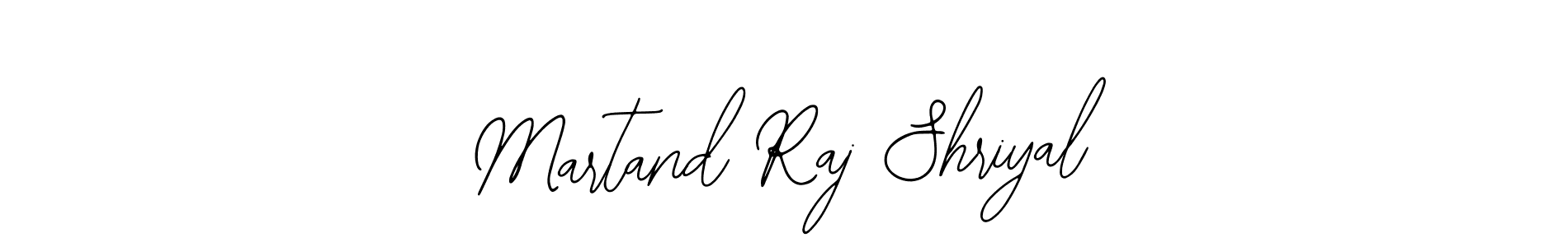 Similarly Bearetta-2O07w is the best handwritten signature design. Signature creator online .You can use it as an online autograph creator for name Martand Raj Shriyal. Martand Raj Shriyal signature style 12 images and pictures png