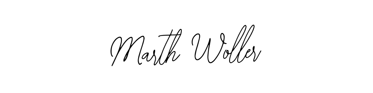 Design your own signature with our free online signature maker. With this signature software, you can create a handwritten (Bearetta-2O07w) signature for name Marth Woller. Marth Woller signature style 12 images and pictures png