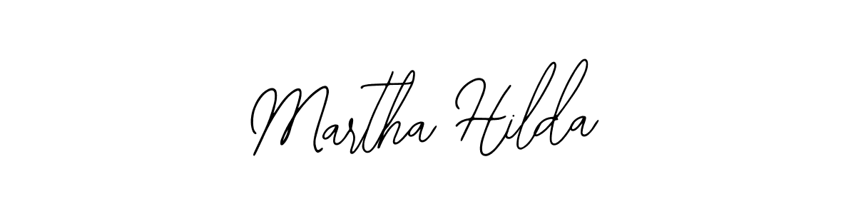 Use a signature maker to create a handwritten signature online. With this signature software, you can design (Bearetta-2O07w) your own signature for name Martha Hilda. Martha Hilda signature style 12 images and pictures png