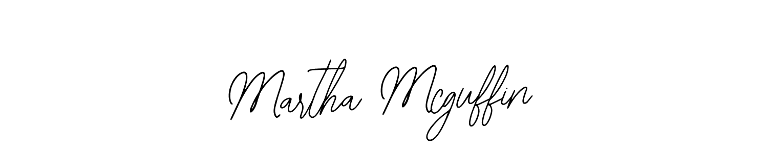 Bearetta-2O07w is a professional signature style that is perfect for those who want to add a touch of class to their signature. It is also a great choice for those who want to make their signature more unique. Get Martha Mcguffin name to fancy signature for free. Martha Mcguffin signature style 12 images and pictures png