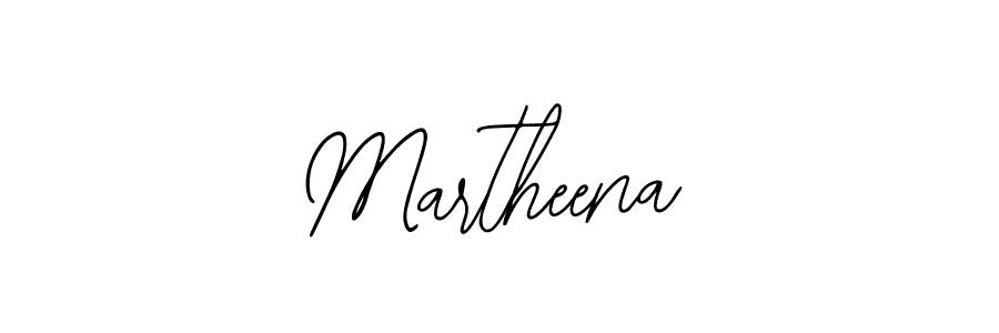 You should practise on your own different ways (Bearetta-2O07w) to write your name (Martheena) in signature. don't let someone else do it for you. Martheena signature style 12 images and pictures png