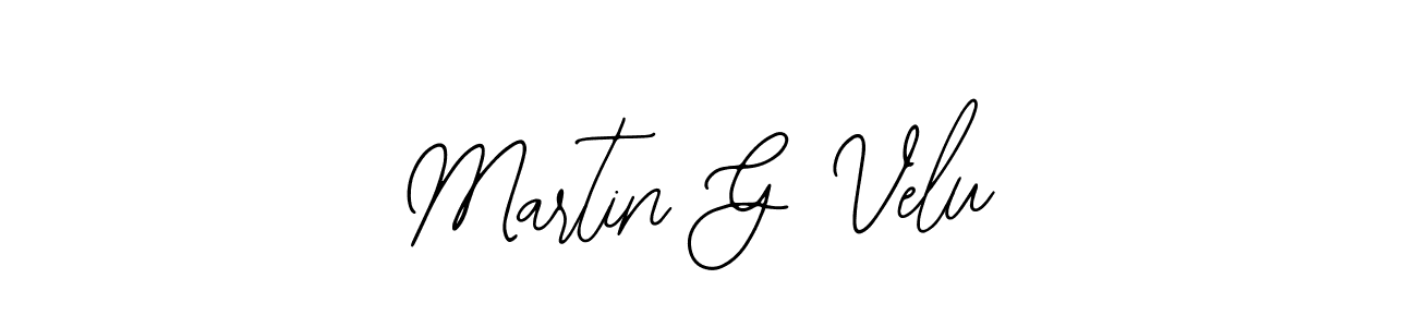 Similarly Bearetta-2O07w is the best handwritten signature design. Signature creator online .You can use it as an online autograph creator for name Martin G Velu. Martin G Velu signature style 12 images and pictures png