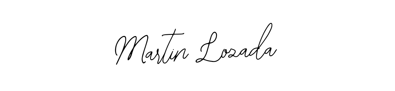 How to make Martin Lozada name signature. Use Bearetta-2O07w style for creating short signs online. This is the latest handwritten sign. Martin Lozada signature style 12 images and pictures png