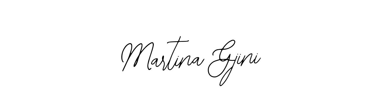 Create a beautiful signature design for name Martina Gjini. With this signature (Bearetta-2O07w) fonts, you can make a handwritten signature for free. Martina Gjini signature style 12 images and pictures png