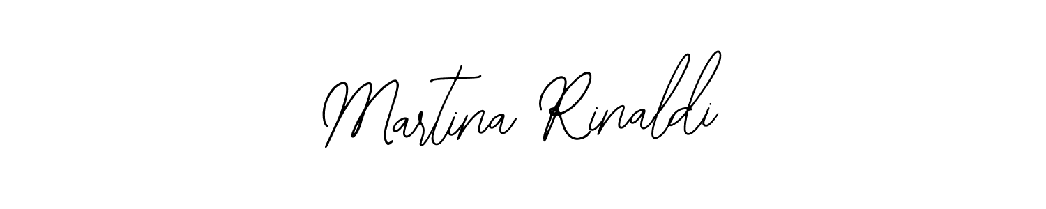 You should practise on your own different ways (Bearetta-2O07w) to write your name (Martina Rinaldi) in signature. don't let someone else do it for you. Martina Rinaldi signature style 12 images and pictures png