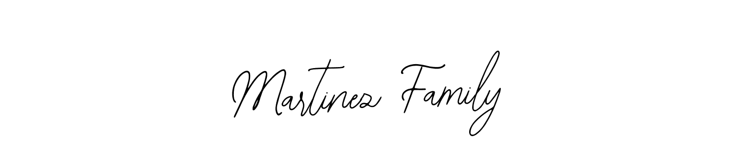 Martinez Family stylish signature style. Best Handwritten Sign (Bearetta-2O07w) for my name. Handwritten Signature Collection Ideas for my name Martinez Family. Martinez Family signature style 12 images and pictures png