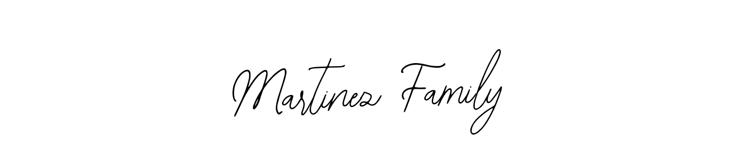 Design your own signature with our free online signature maker. With this signature software, you can create a handwritten (Bearetta-2O07w) signature for name Martinez Family. Martinez Family signature style 12 images and pictures png