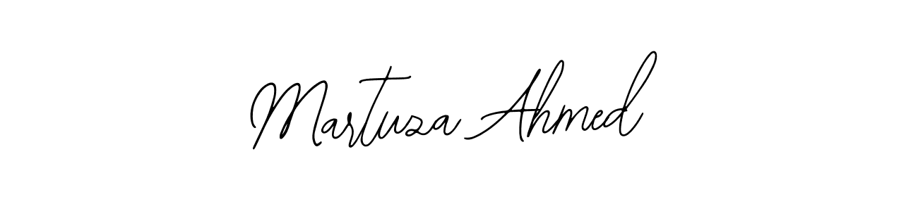 How to Draw Martuza Ahmed signature style? Bearetta-2O07w is a latest design signature styles for name Martuza Ahmed. Martuza Ahmed signature style 12 images and pictures png