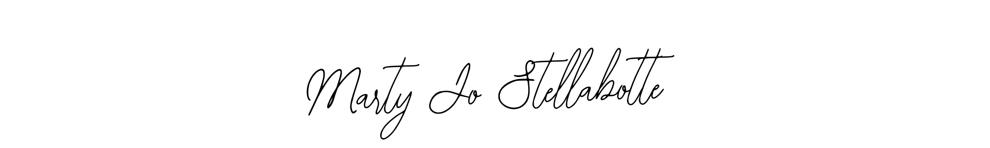 Also You can easily find your signature by using the search form. We will create Marty Jo Stellabotte name handwritten signature images for you free of cost using Bearetta-2O07w sign style. Marty Jo Stellabotte signature style 12 images and pictures png