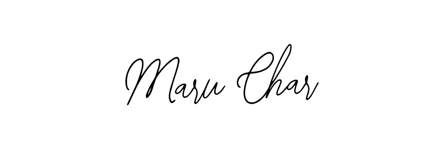 Design your own signature with our free online signature maker. With this signature software, you can create a handwritten (Bearetta-2O07w) signature for name Maru Char. Maru Char signature style 12 images and pictures png