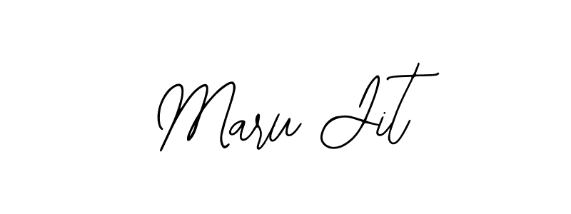 Maru Jit stylish signature style. Best Handwritten Sign (Bearetta-2O07w) for my name. Handwritten Signature Collection Ideas for my name Maru Jit. Maru Jit signature style 12 images and pictures png