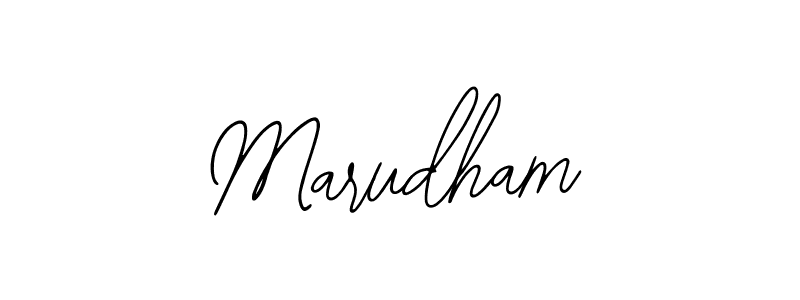 Design your own signature with our free online signature maker. With this signature software, you can create a handwritten (Bearetta-2O07w) signature for name Marudham. Marudham signature style 12 images and pictures png