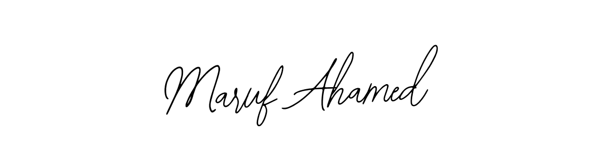 How to Draw Maruf Ahamed signature style? Bearetta-2O07w is a latest design signature styles for name Maruf Ahamed. Maruf Ahamed signature style 12 images and pictures png