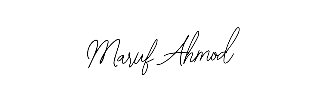 How to make Maruf Ahmod signature? Bearetta-2O07w is a professional autograph style. Create handwritten signature for Maruf Ahmod name. Maruf Ahmod signature style 12 images and pictures png