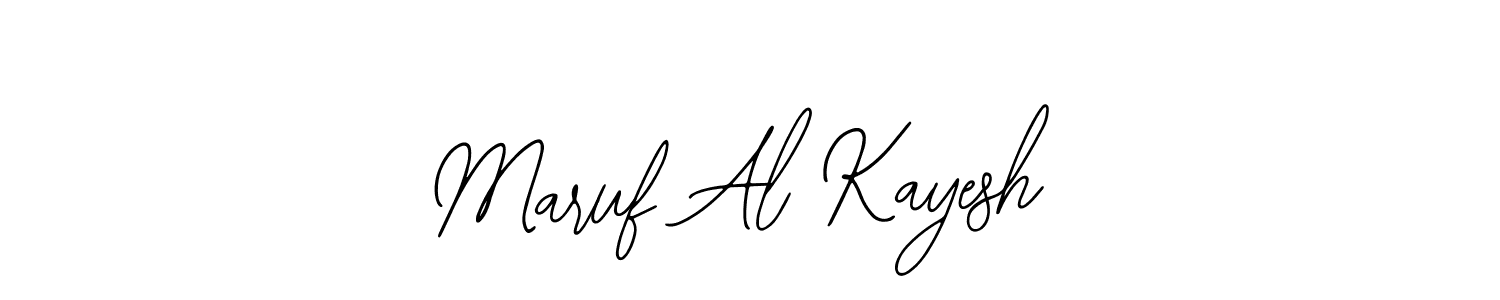 Design your own signature with our free online signature maker. With this signature software, you can create a handwritten (Bearetta-2O07w) signature for name Maruf Al Kayesh. Maruf Al Kayesh signature style 12 images and pictures png