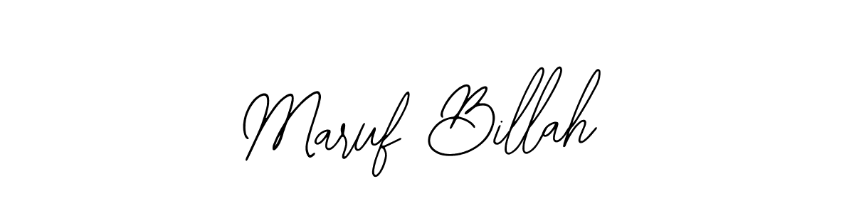 Make a beautiful signature design for name Maruf Billah. With this signature (Bearetta-2O07w) style, you can create a handwritten signature for free. Maruf Billah signature style 12 images and pictures png