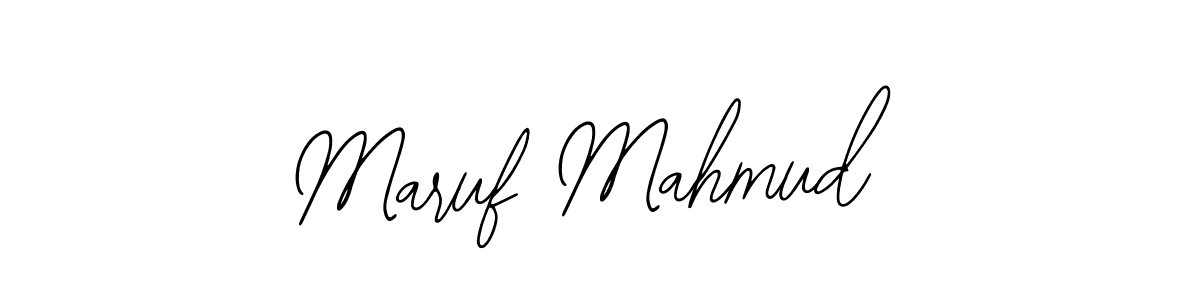 How to make Maruf Mahmud signature? Bearetta-2O07w is a professional autograph style. Create handwritten signature for Maruf Mahmud name. Maruf Mahmud signature style 12 images and pictures png