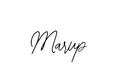 Design your own signature with our free online signature maker. With this signature software, you can create a handwritten (Bearetta-2O07w) signature for name Marup. Marup signature style 12 images and pictures png