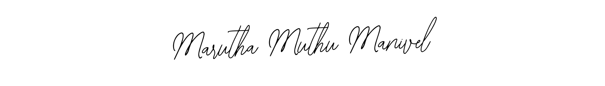 Marutha Muthu Manivel stylish signature style. Best Handwritten Sign (Bearetta-2O07w) for my name. Handwritten Signature Collection Ideas for my name Marutha Muthu Manivel. Marutha Muthu Manivel signature style 12 images and pictures png