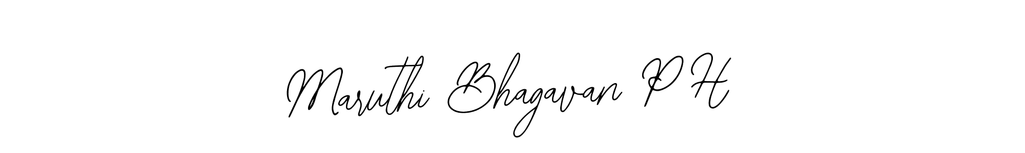 It looks lik you need a new signature style for name Maruthi Bhagavan P H. Design unique handwritten (Bearetta-2O07w) signature with our free signature maker in just a few clicks. Maruthi Bhagavan P H signature style 12 images and pictures png